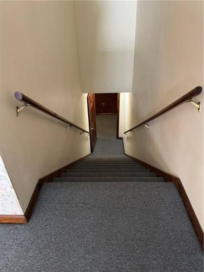 Stairs to lower level