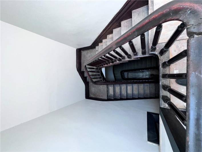 Incredible design feature within the 3 story stairway.