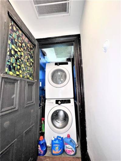 3rd floor stackable laundry area.