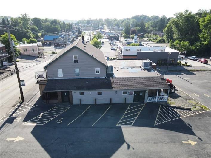 This 7,400sqft building includes 2 parcels, with tons of parking, on approximately 1.20acres of property