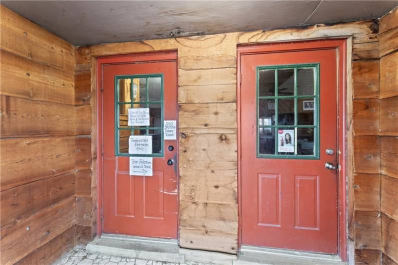 Entry into the Restaurant/Dining area