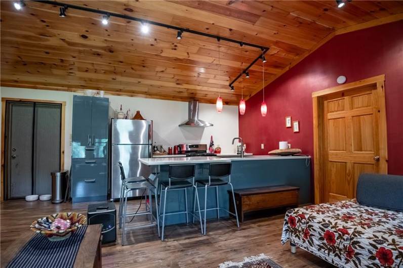 Kitchen from Living Room