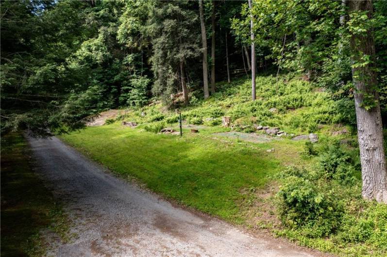 Property, other side of road