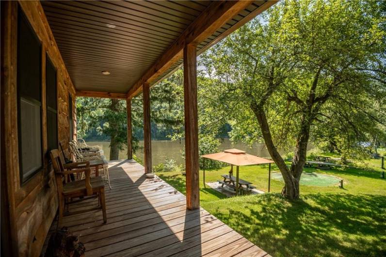 View from the Deck of main house
