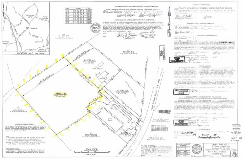 Parcel #2.  2.6876 Acres.