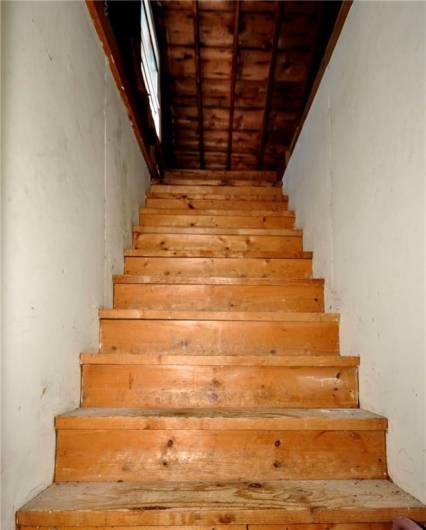 Stairs Leading To Attic