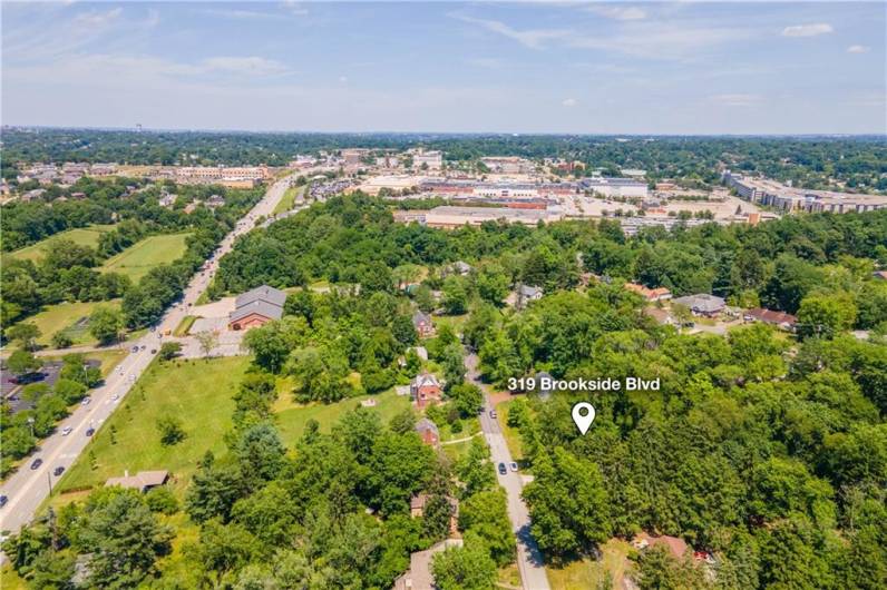 The location is the most convenient spot in Upper St. Clair, within a stones throw of South Hills Village, The Galleria, Whole Foods, restaurants, USC High School, public transportation, movie theaters, walking trail and more.