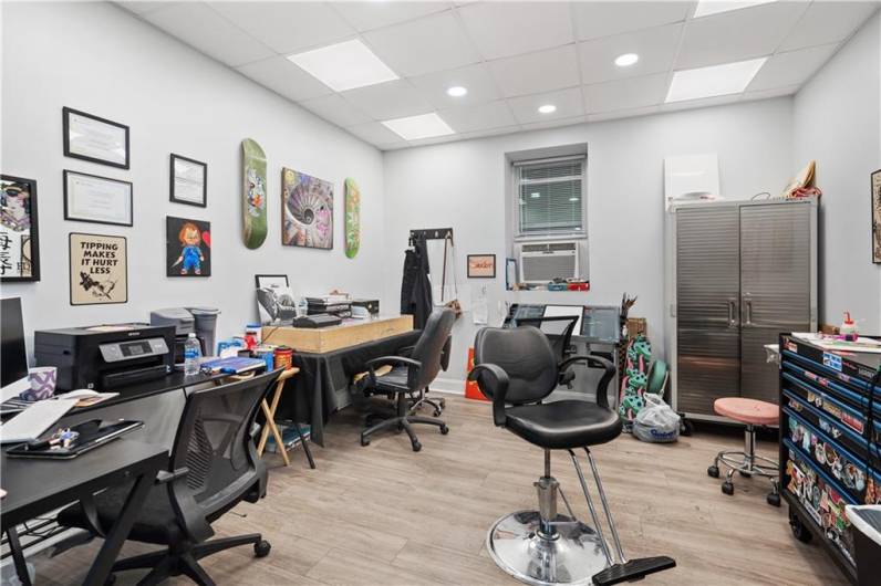 This is the biggest of the three office spaces...