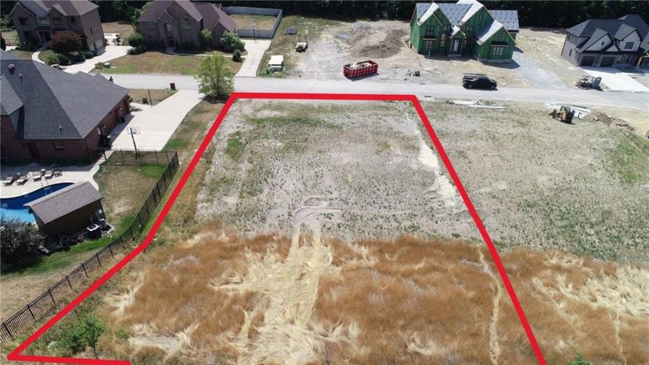 Approximation of lot - not for survey purposes
