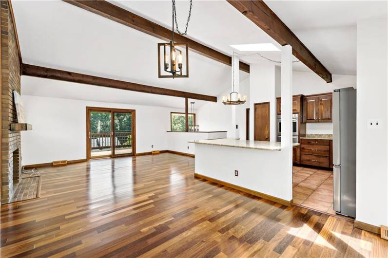 Vaulted Ceilings with Skylights