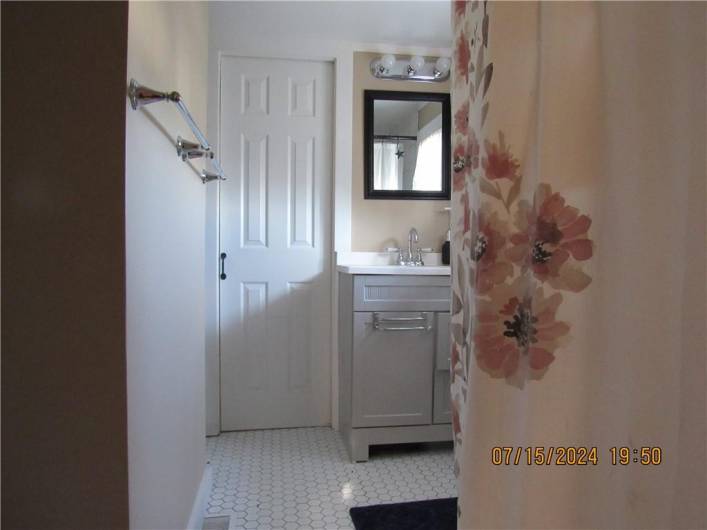 Jack and Jill bathroom - upper floor