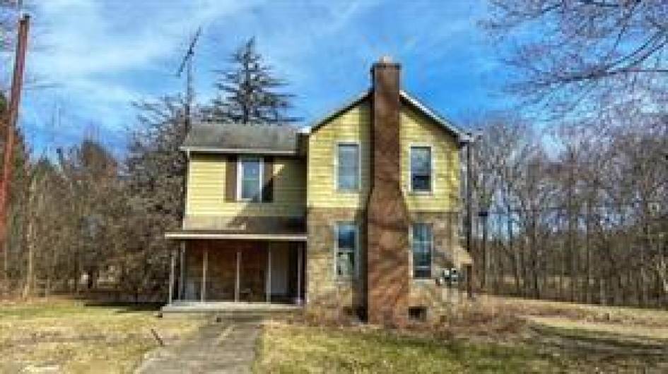 House on the property - needs work, but a ton of potential!