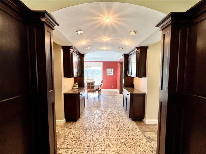 Kitchen Hall Entry