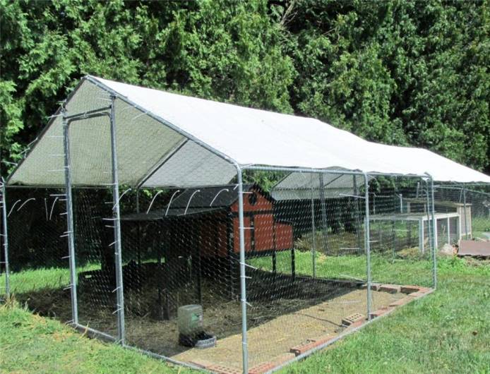 The Seller will be leaving the chicken coops, so if you raise chickens, you can have your own farm-fresh eggs!!