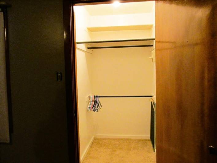 ....and spacious closet!