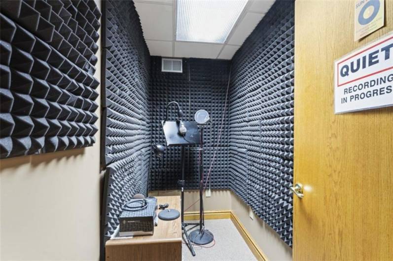 first floor storage - used as sound room currently!