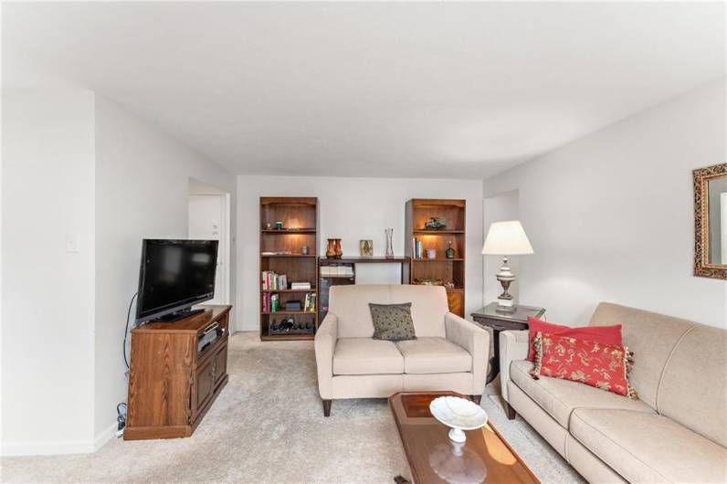 Spacious living area