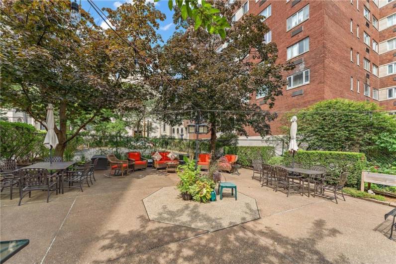 Outdoor terrace