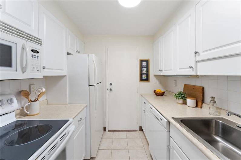 Fully equipped kitchen