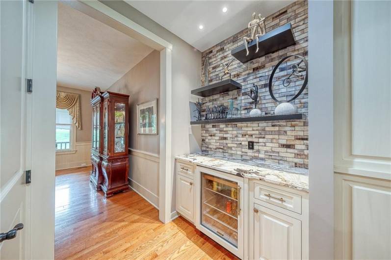 Other - The butler pantry between the dining room and kitchen has sub zero beverage center.