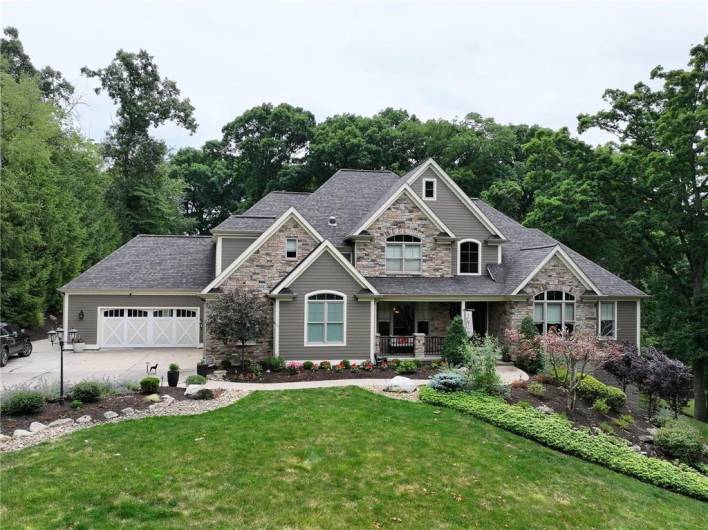 Welcome to 815 Mt. Pleasant Rd. on 2.24 acres. 2 sty with 4 car attached garage