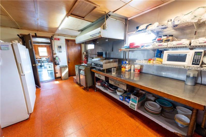 White Twp Inn Kitchen