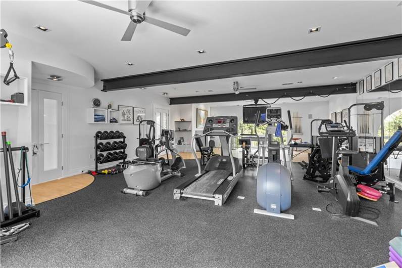 Amazing workout area