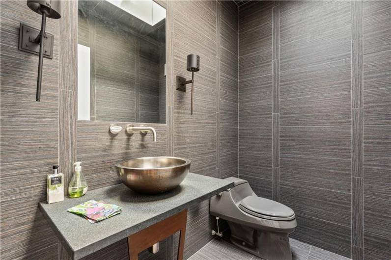 custom powder room