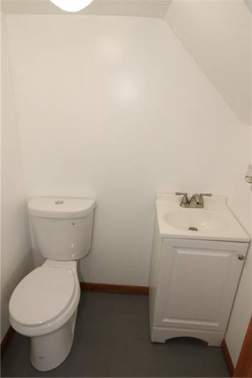 Lower Level NEW HALF BATH