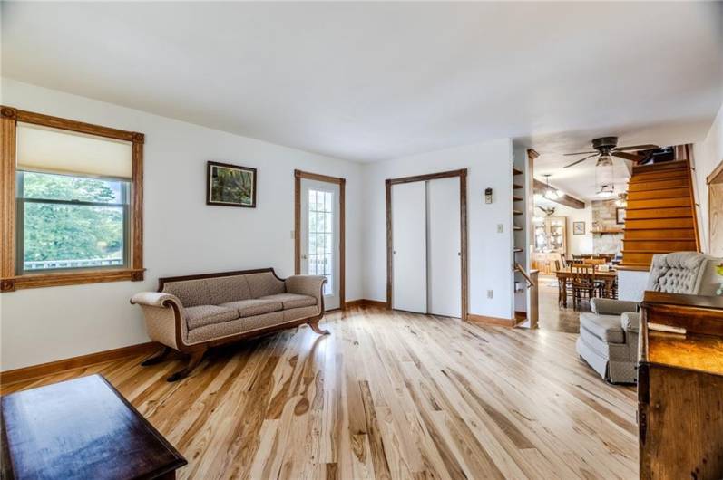 Formal living room on main level