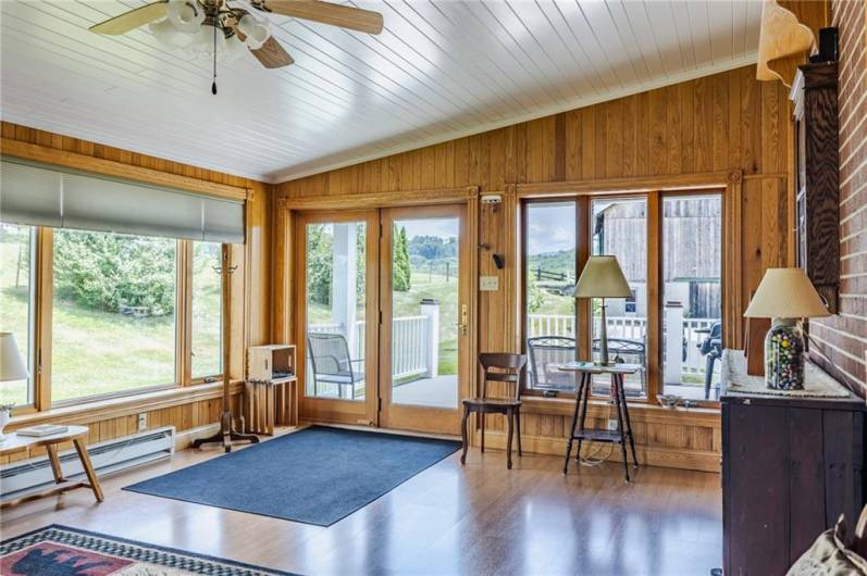 Entry way to family room from side porch