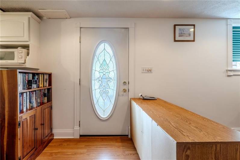 Lower level Entry way