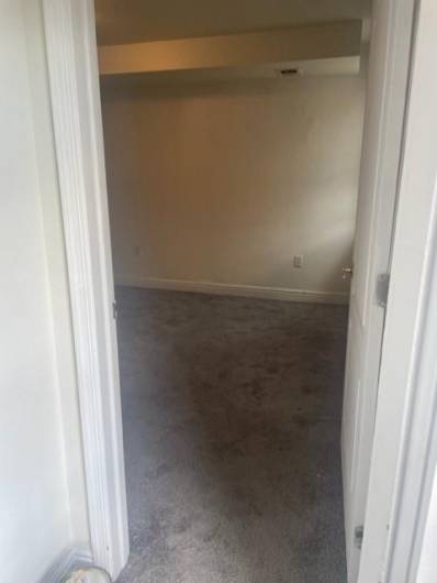 Lower level bedroom entrance.