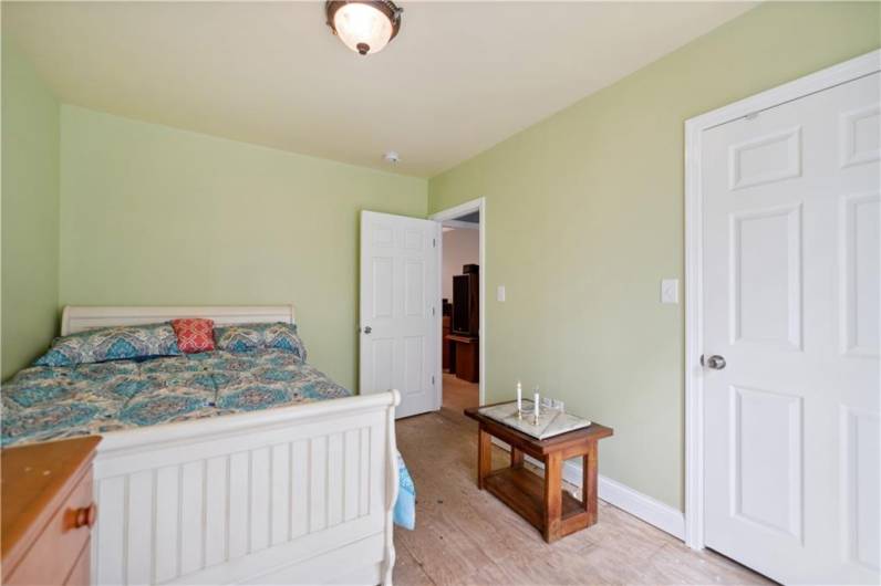 Second bedroom with large closet