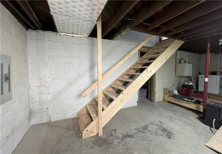 New stairs