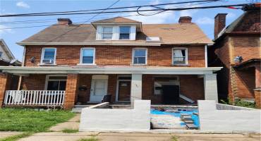 Property is side with white block