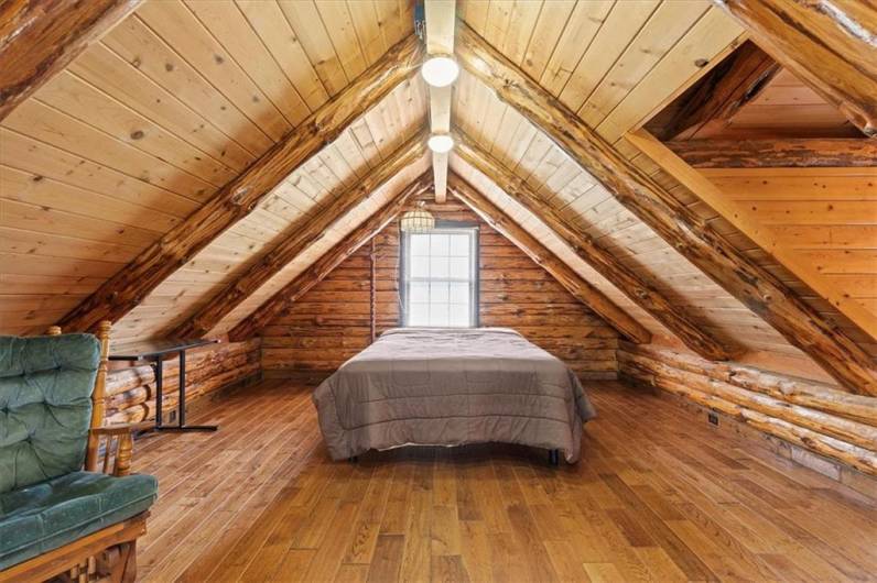 Bedroom 3 is a Loft overlooking main living area.