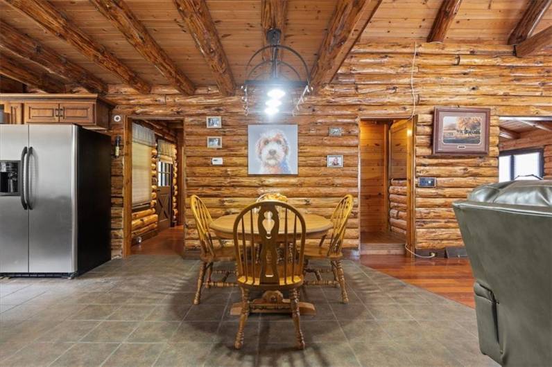 Spacious Eat-In Kitchen area.