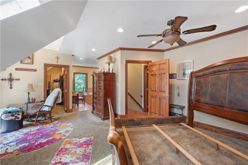 Owners Bedroom on Second Floor
