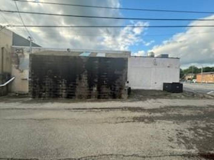 Back Alley with loading dock