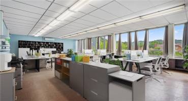 This is a virtually staged photo to show a potential room layout