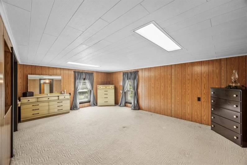Bedroom 2 of the 2nd floor apartment is 18x12'. It is captive through the 