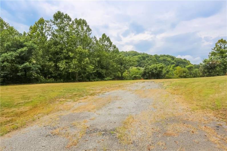 Main lot area facing north west