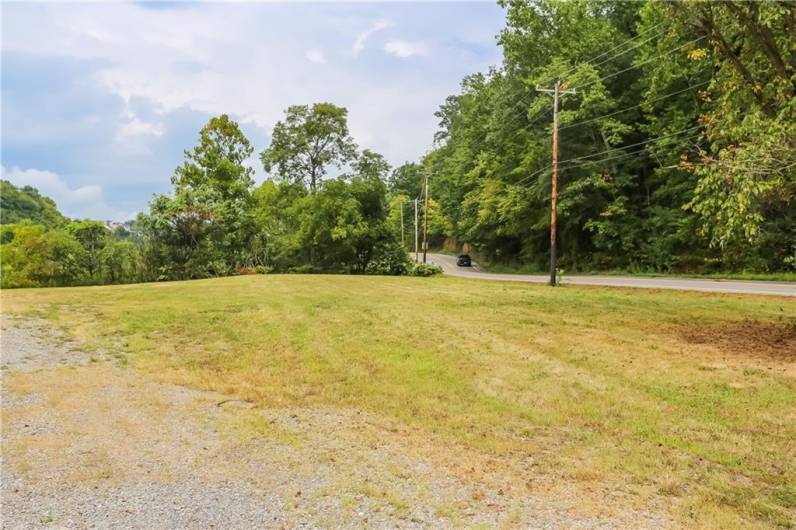 Main lot facing north