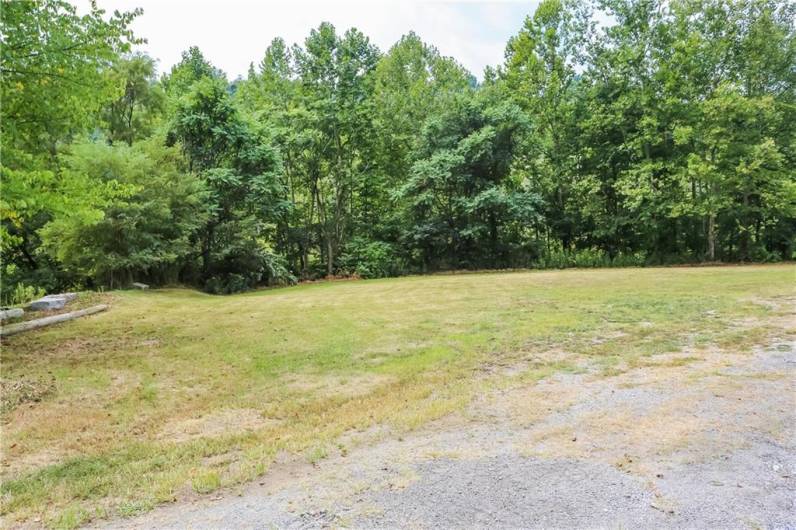 Main lot facing west