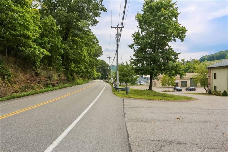 Street view facing south