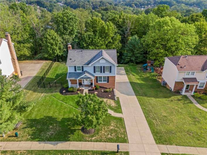 Aerial View of the Front  791 Boulder Drive