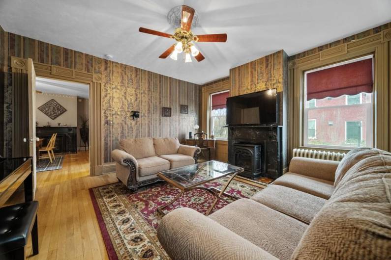 55 Formal Living Room with Fireplace