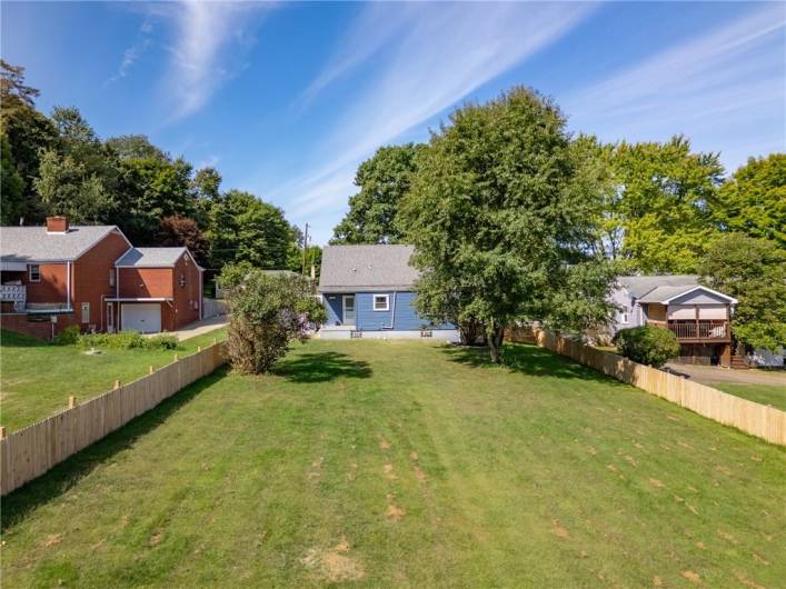 It's a UNICORN!!! A flat, fenced-in yard in Western, PA?!?!?!