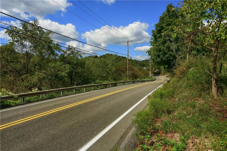 Street view on Mt Nebo facing toward Arndt Rd